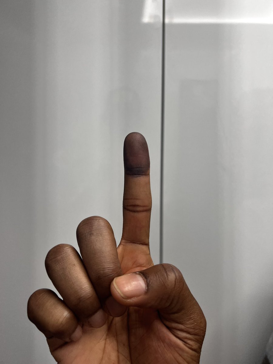 LadiPoe's tweet photo. Election Day done! ☝🏾🇳🇬
#NigeriaDecides2023 https://t.co/HEGVGp7CWw