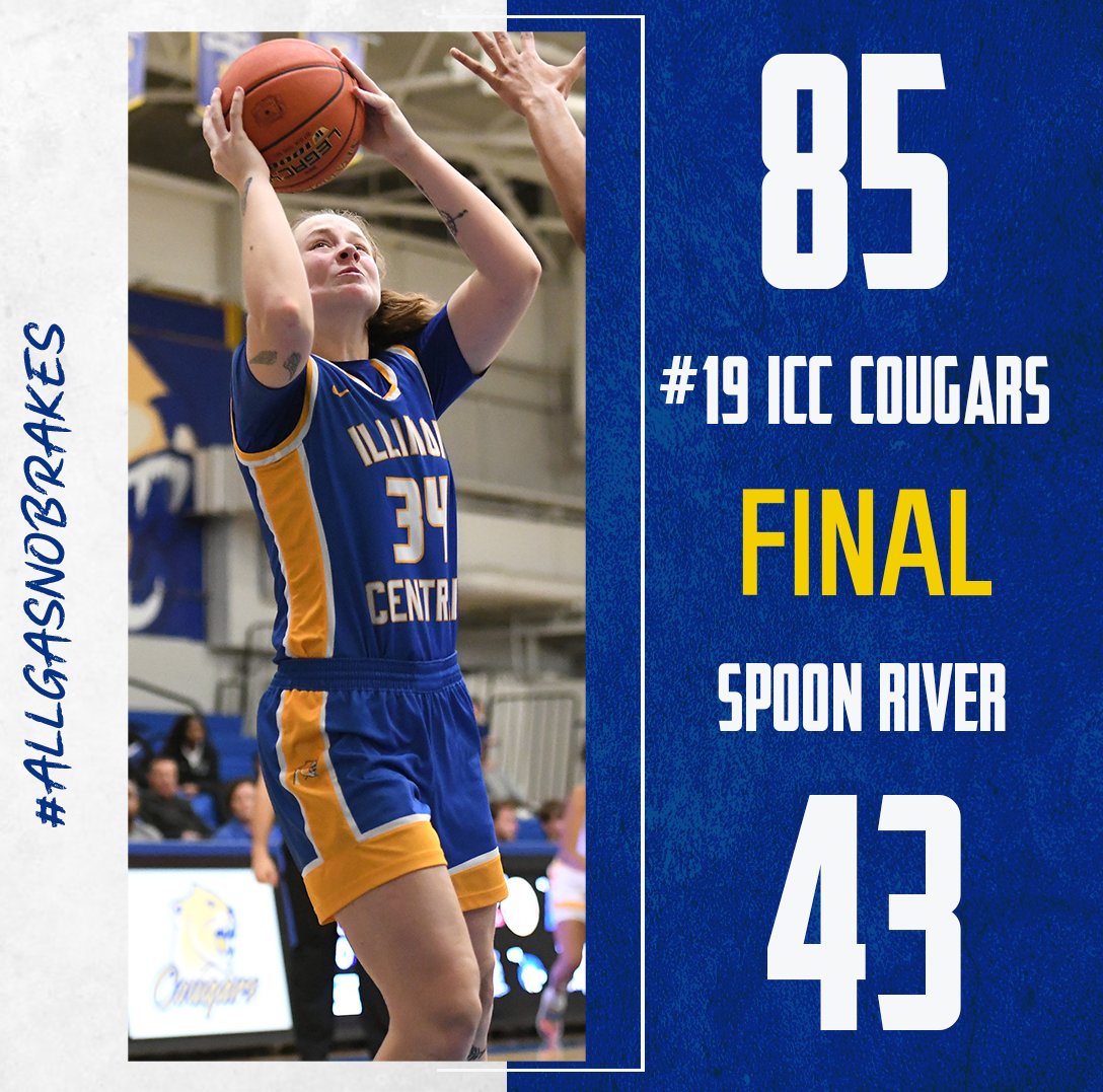 ICC Women’s Basketball (@icc_cougarswbb) on Twitter photo COUGS WIN!! Move to (18-9, 6-4) with the road W.
<a href="/gilbert_halie/">halie gilbert</a> (career-high 21), <a href="/kyblock22/">Kyleigh Block</a> (14), <a href="/peytondearing1/">peyton dearing</a> (12), and <a href="/naomielliott22/">Naomi Elliott</a> (12) all in double figures. Every player scored.
Headed to #9 Parkland next Wednesday at 5:30pm.
#NJCAAwbb #AllGasNoBrakes COUGS WIN!! Move to (18-9, 6-4) with the road W.
<a href="/gilbert_halie/">halie gilbert</a> (career-high 21), <a href="/kyblock22/">Kyleigh Block</a> (14), <a href="/peytondearing1/">peyton dearing</a> (12), and <a href="/naomielliott22/">Naomi Elliott</a> (12) all in double figures. Every player scored.
Headed to #9 Parkland next Wednesday at 5:30pm.
#NJCAAwbb #AllGasNoBrakes