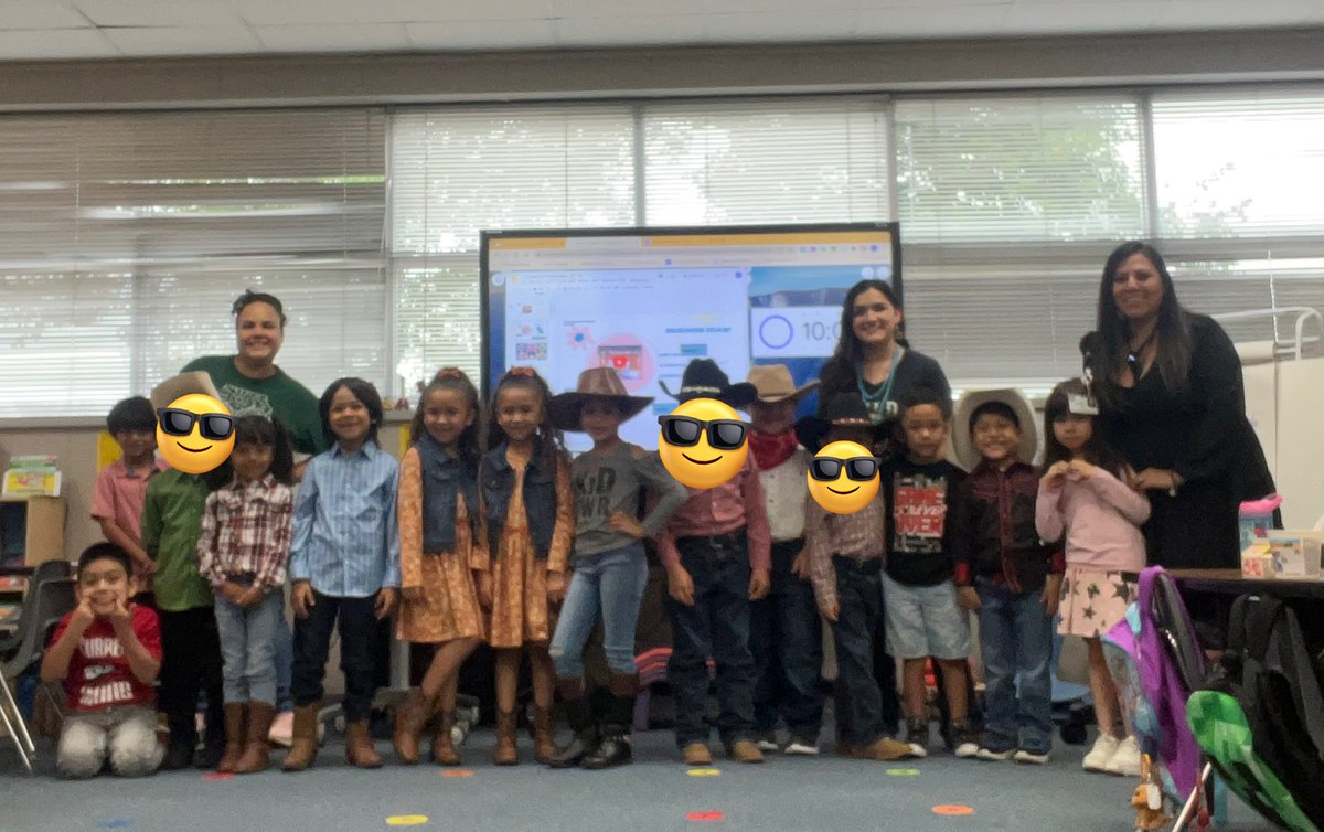 MrsDamaris12's tweet image. Go Texan Day with my my little kinder cowboys and cowgirls @KirkElementary #kirkcan