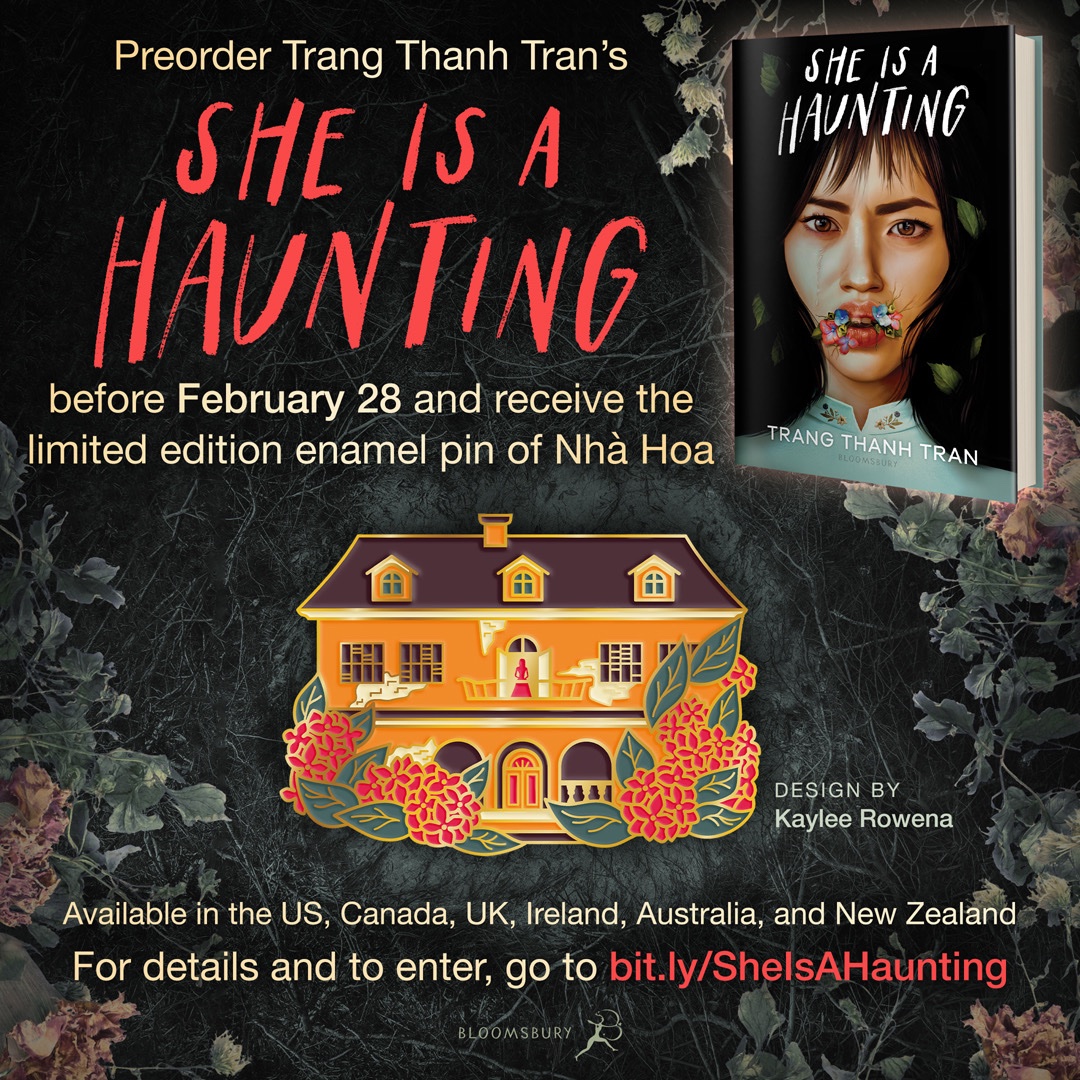 Three days left to preorder and get this gorgeous enamel pin 🏚️ sheisahaunting.com
