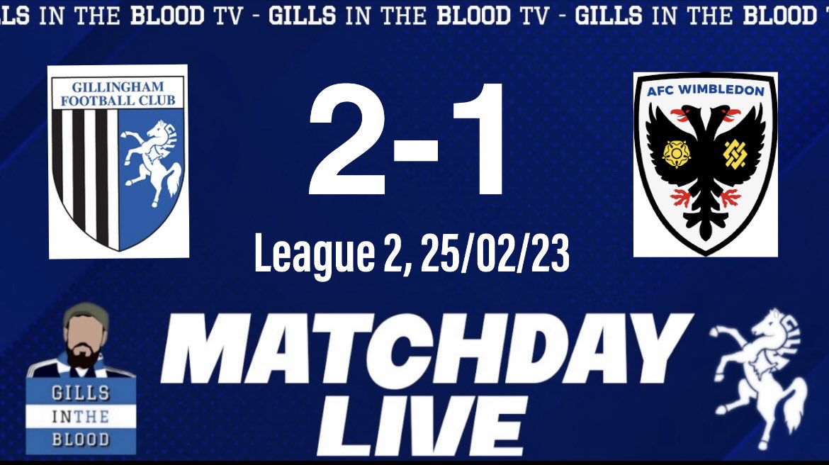 🎥 Sometimes you have to win ugly &amp; today we did just that. 

Stood up to all they chucked our way &amp; responded brilliantly to going behind; a proper display of tenacity &amp; heart. 

🔃 Please RT &amp; subscribe 🛎️

#AFCW #AFCWimbldeon 🔵🟡

#Gills #GFC 💙

youtu.be/uAYHkTzyFf8