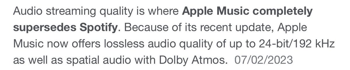 BrunoDaniel86's tweet photo. @kennywise3639 @ihykari @DailyLoud Apple Music is in another level of sound quality. I had at one point both, doing the transition per say, instantly told the difference. https://t.co/WnyjaKM7RF