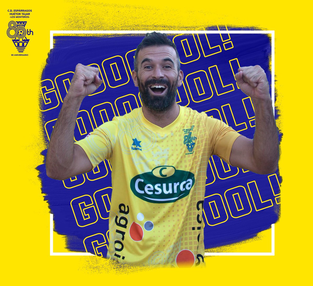GOOOOOOOOOOOOOOOOOOOL NOSECUANTOS DE NUESTRO <a href="/javigadea1/">javigadea</a> ‼️

Penalti perfecto ejecutado a la izquierda del portero💣

El penalti se lo hicieron a <a href="/JordiScigliotti/">Jordi Scigliotti</a> luego de una buena acción con <a href="/estebanchinono/">Esteban Ruiz Sanchez</a> 

<a href="/ArenasOficial/">Arenas Armilla CyD</a> 0-2 <a href="/CDHuetorTajar/">CD Espárrago de Huétor Tájar💛💙</a> 

#SentimientoHT
💛💙💛