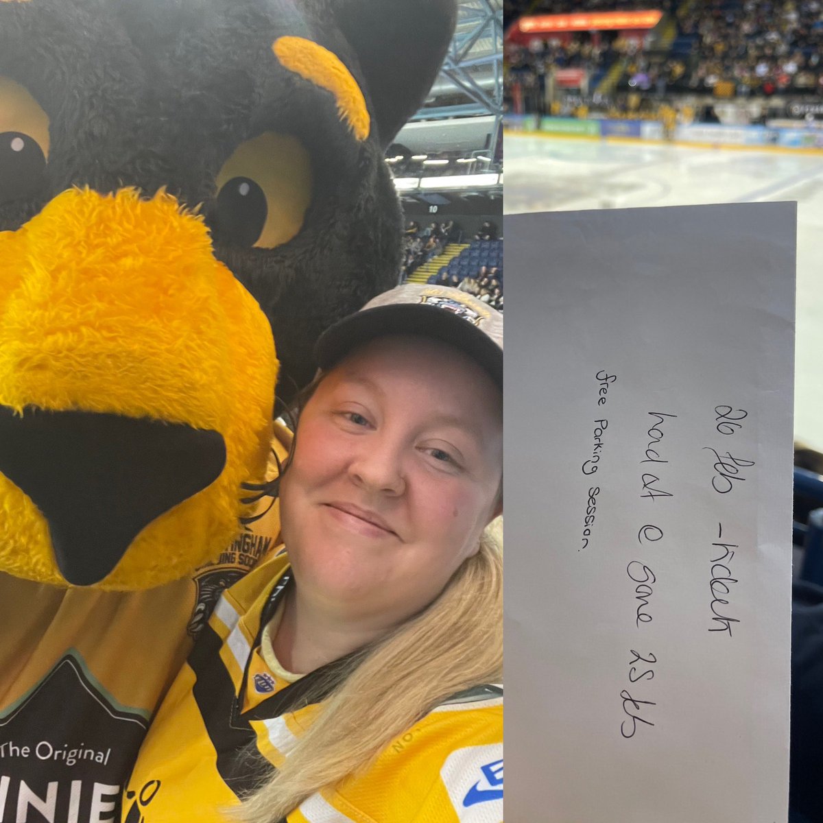 Thank you <a href="/Panthersmascot/">Paws</a> ❤️ <a href="/PanthersIHC/">Nottingham Panthers</a> #nottinghampanthers