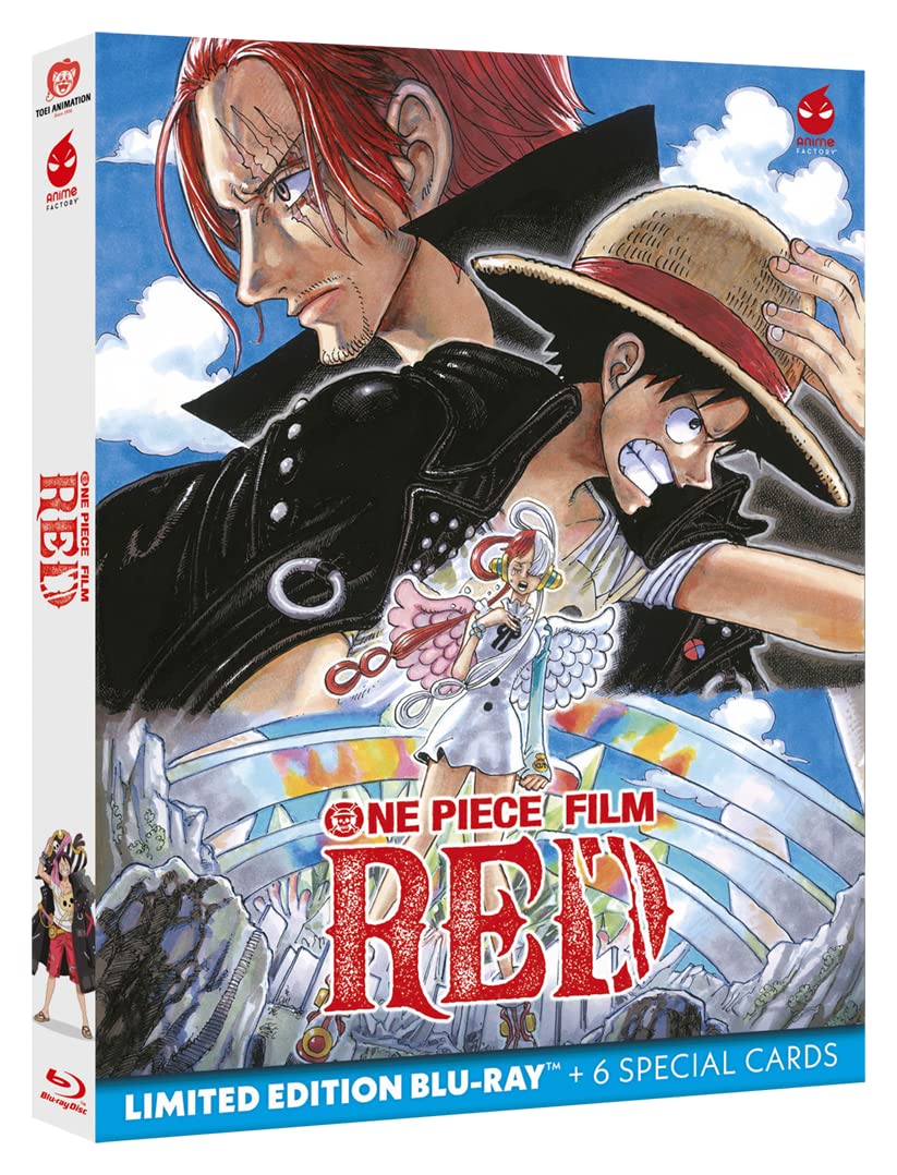 Artur - Library of Ohara on X: One Piece Film RED DVD/Blurays