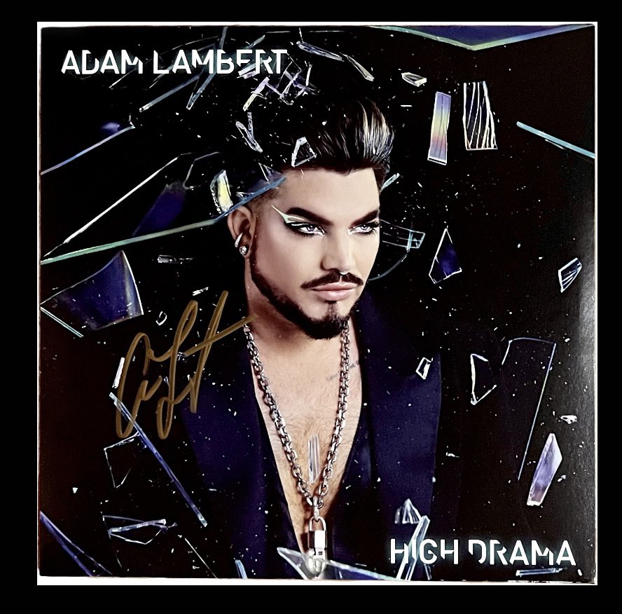 Meeting Adam Lambert at his album signing HMV Westfield White City. I love the new album High Drama. Good luck with the album @adamlambert #adamlambert #singer #HMV #songwriter #music #queen #albumsigning #starstruck #queenadamlambert #americanidol #autograph  @hmvWestfield