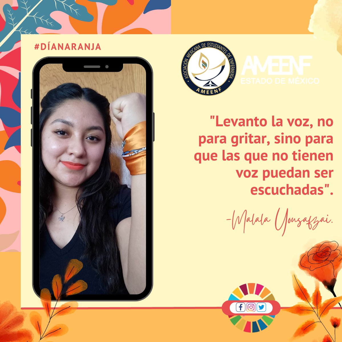 AMEENFEdoMexico's tweet photo. β¨π§‘ El #DΓaNaranjaπ§‘β¨ Busca movilizar a la opiniΓ³n pΓΊblica y gobiernos para emprender acciones concretas con el fin de promover y fomentar la cultura de no violencia.
π§‘ El color representa el futuro brillante y optimista libre de violencia contra las mujeres y niΓ±as.
#OECyP https://t.co/9vyyvjkhZy