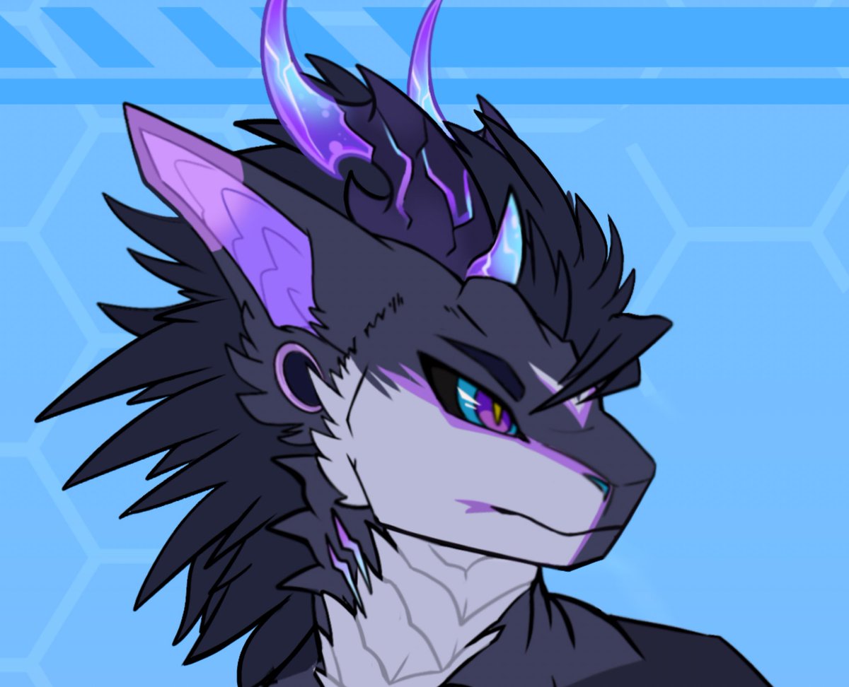 My precious girl getting some glow up again, new anatomy, hair, horn update and some neck changes, I may end up changing the hair again.. didn’t want to get rid of her face fur 💜🥹