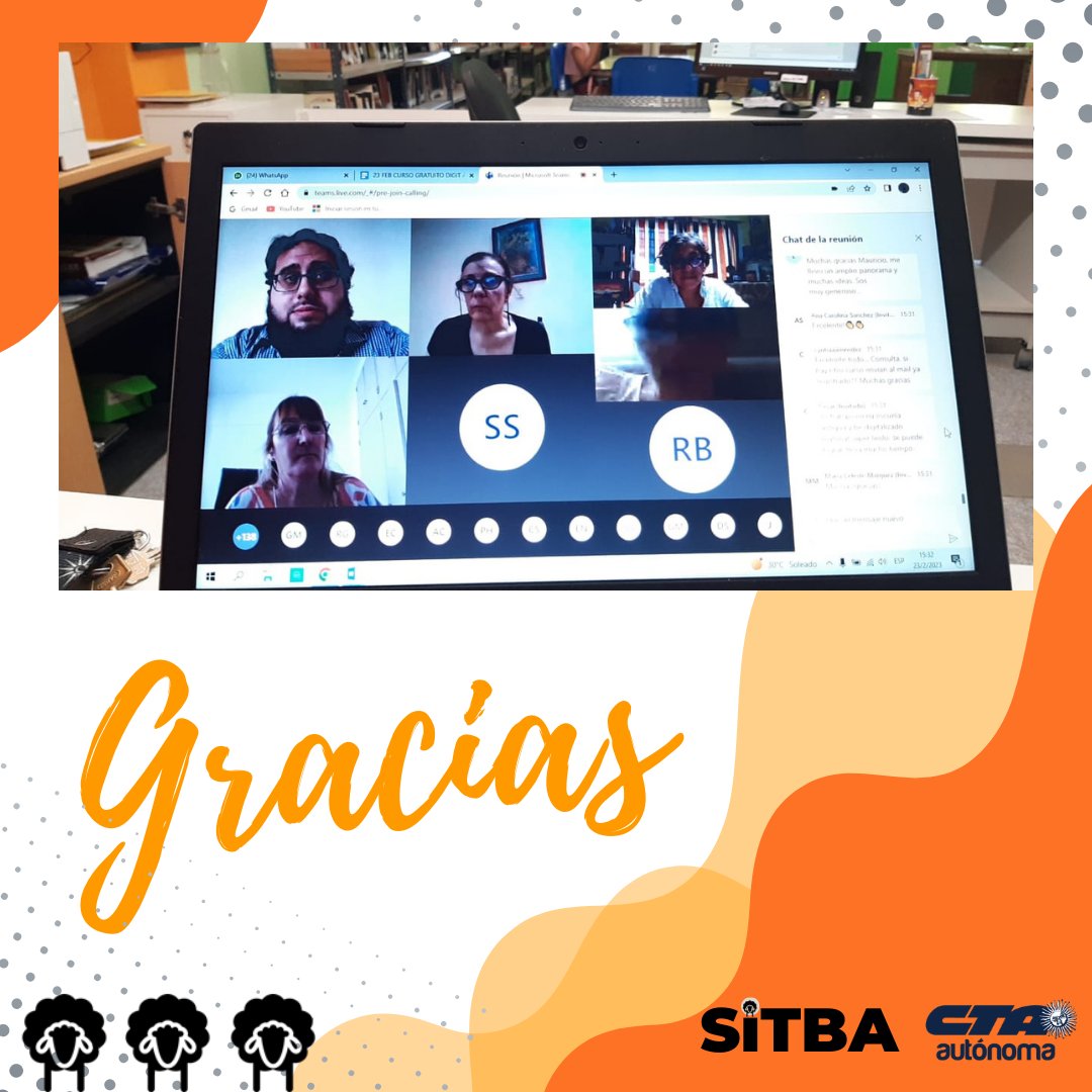 somosSiTBA's tweet photo. El 23/2 hicimos el Curso sobre Digitalización del colega @MauGenta organizado por la Secretaría de Capacitación y Cultura #SiTBA

Participaron de todo el país, y también #Chile, #Bolivia, #Guatemala, #Brasil y #Paraguay

Planificamos para el resto del año más actividades
¡SUMATE! https://t.co/vtt1jbgoO0