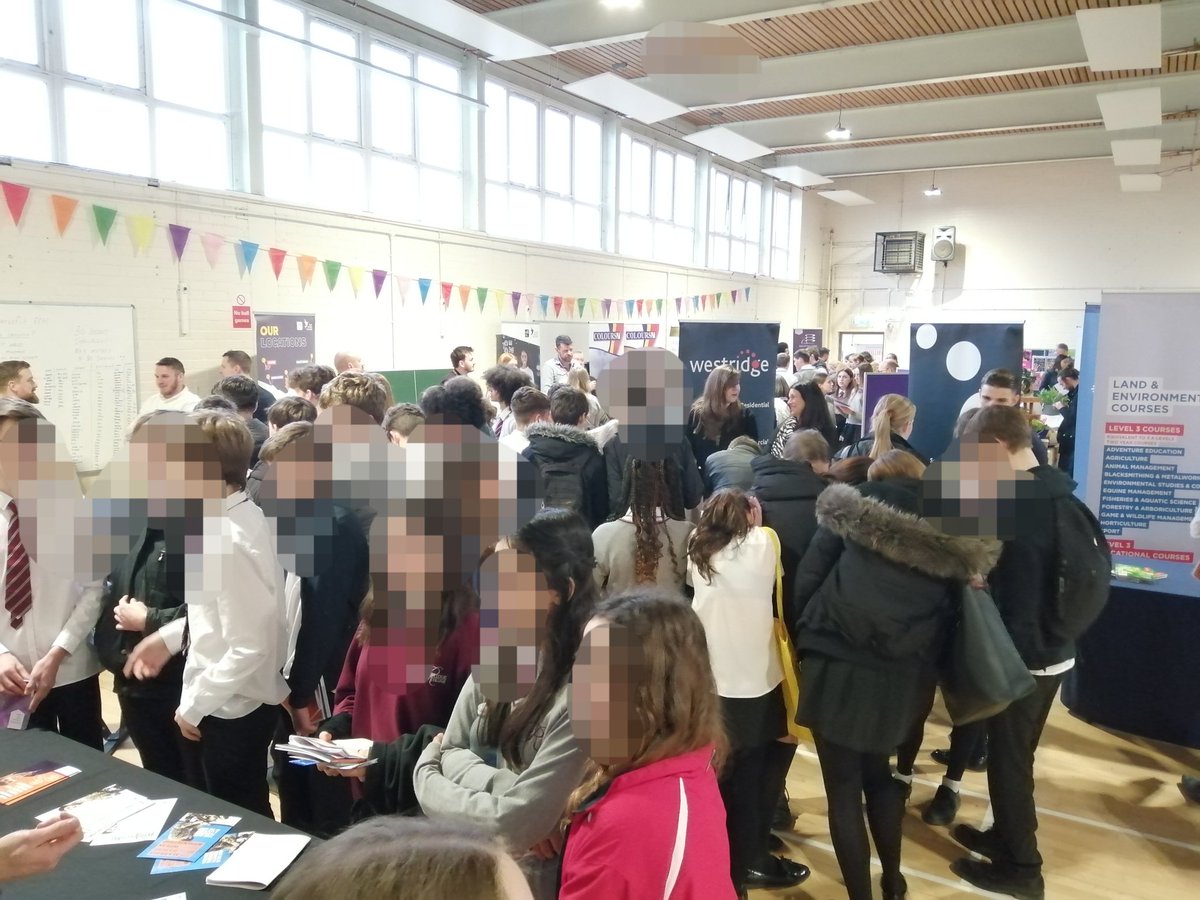 RccCareers's tweet photo. Thank you to all the amazing businesses that supported our careers fair yesterday. Over 700 students visited, met a wide range of employers and post 16 providers and came away buzzing! https://t.co/SIP5w89wmk