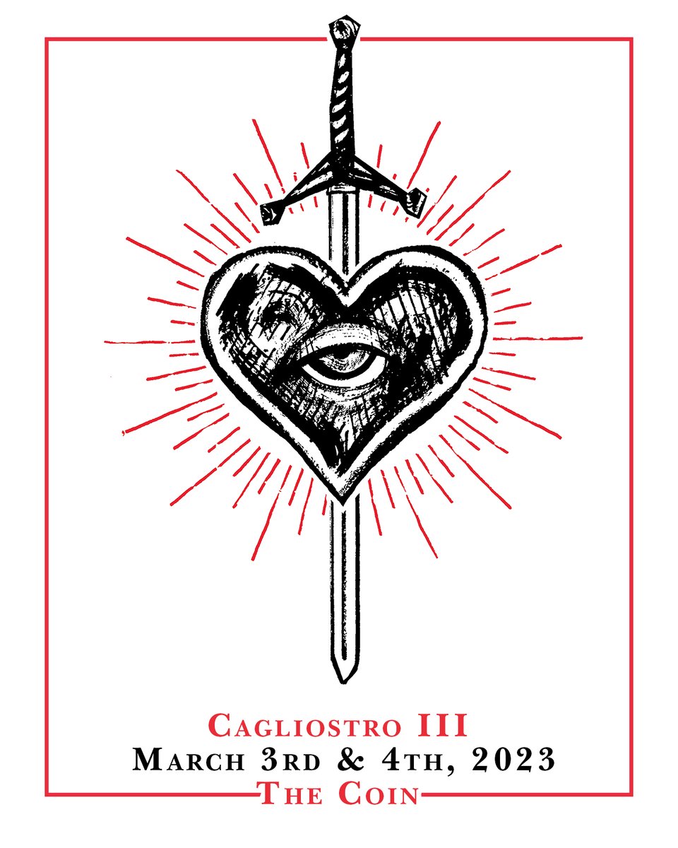 Your invitation to my first show in three years. More info at The Coin: https://t.co/AZScjLtENk 