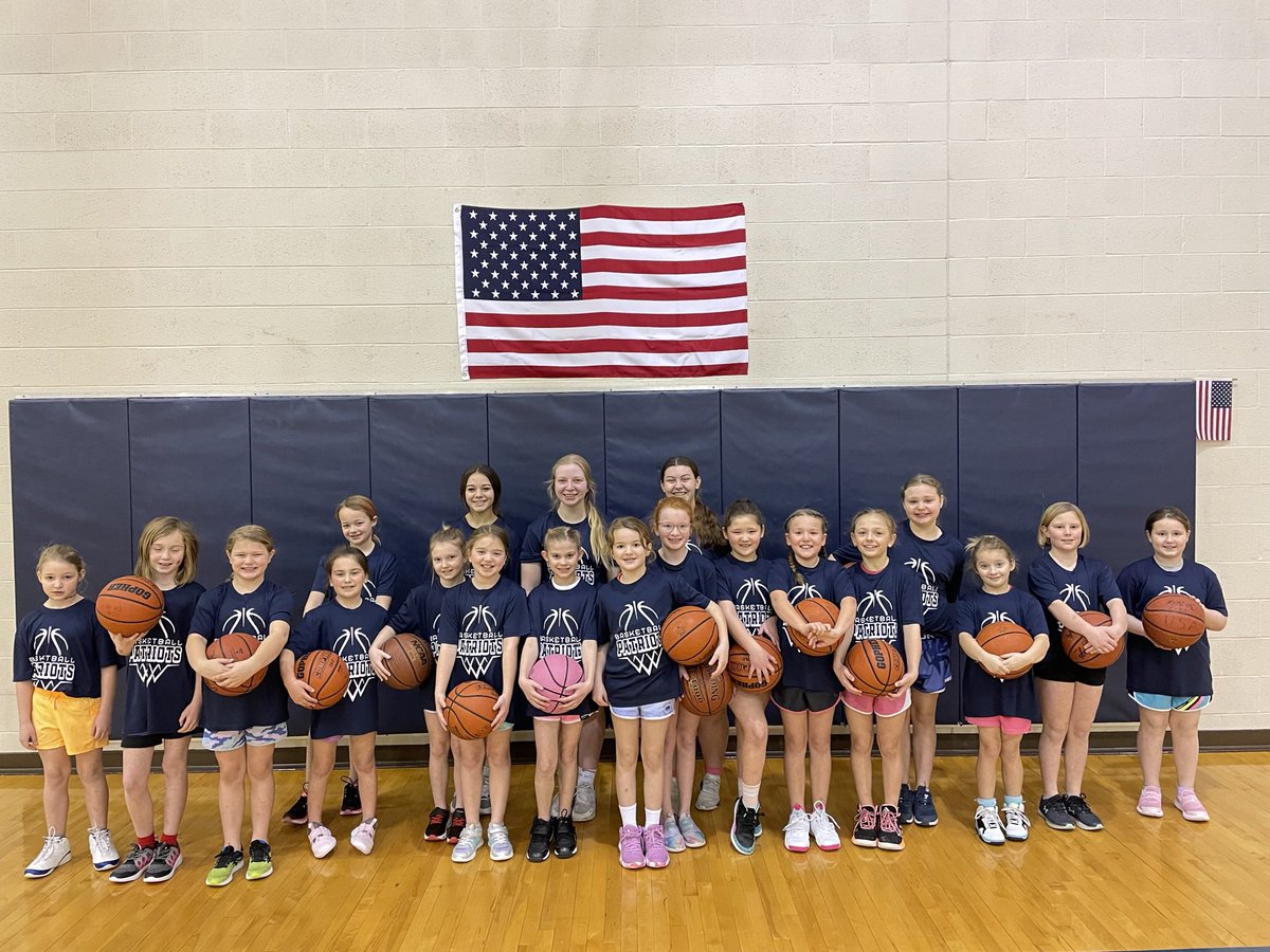 LadyPatriothoop's tweet photo. Had a great time with our future Lady Patriots these past six weeks. Lady Patriot basketball has a bright future! https://t.co/hU8gPQziGV