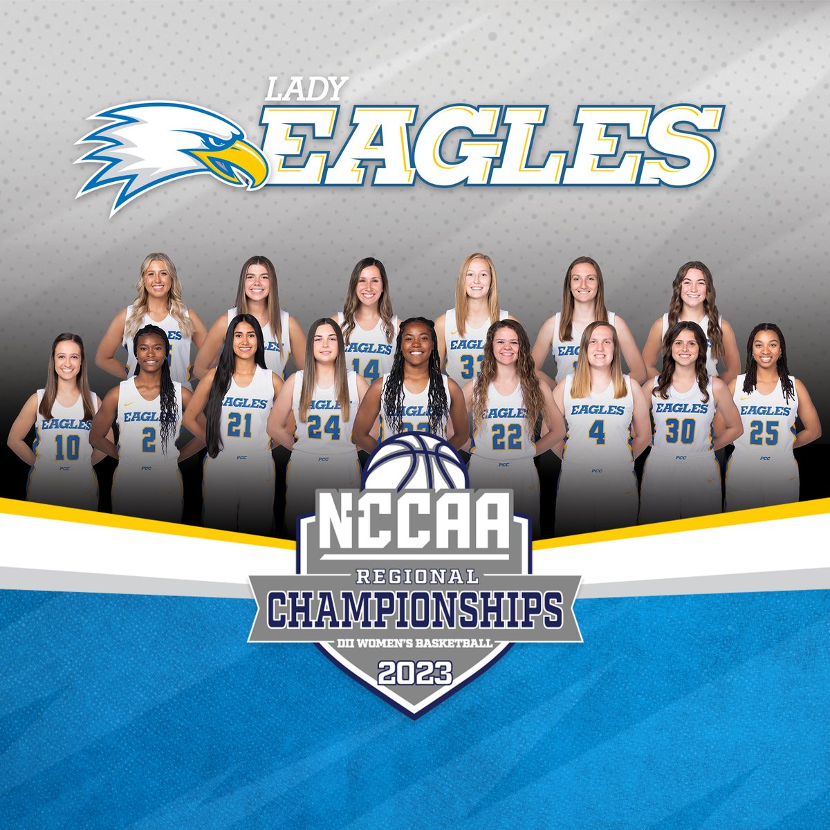 EaglesPCC's tweet image. Congratulations to the Lady Eagles for winning the 2023 South Region tournament! 🦅🏀
.
The Lady Eagles have now locked their position in this years National Tournament.