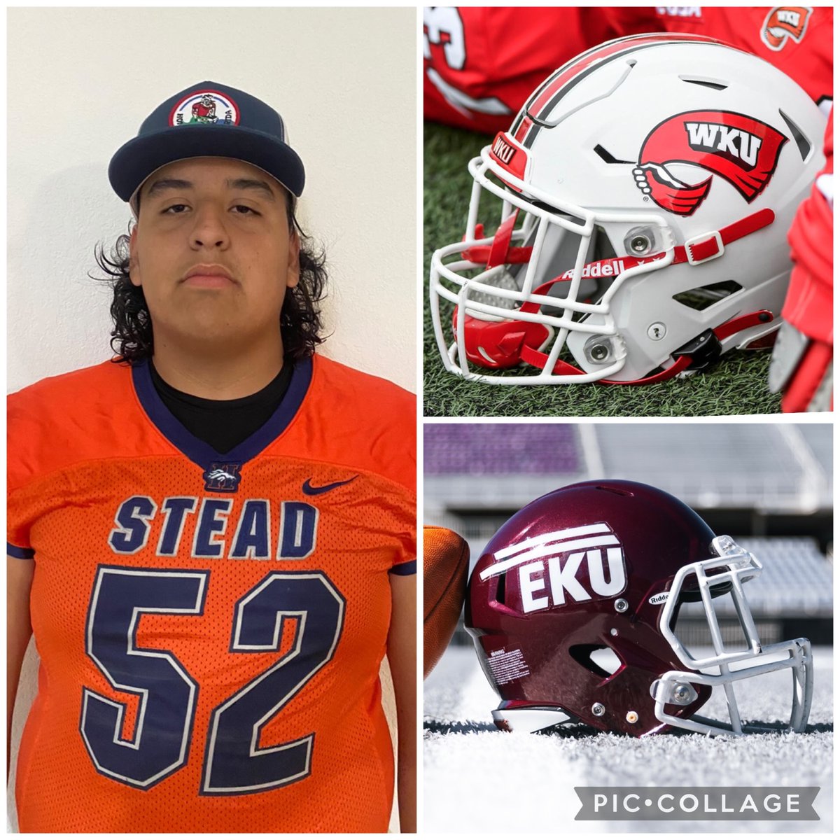 JerryRecruiting's tweet photo. Academics + Versatility + Production: Homestead (FL) 25’ OC @LuisPruneda52 

• 6-3, 280

• leads So. Fla in drive &amp; pancake blocks

• 2nd Team All-Dade 

• Rising Stars All-South Florida Freshman Teams

• D1 Offers: Western Kentucky University and Eastern Kentucky University https://t.co/j2Rg6fzEDY
