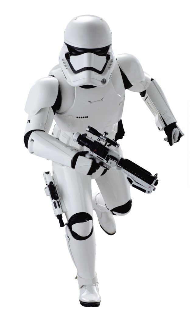 DittzyDJ's tweet photo. Can someone please tell me why Stormtroopers wear armor? They might as well be naked for all the protection it gives them. While I’m talking about armor, can @pascalispunk lose the helmet? Why cover up such a gloriously expressive face?! 😉❤️
#bulletsponge #Mandalorian https://t.co/G0NnPNwaUI
