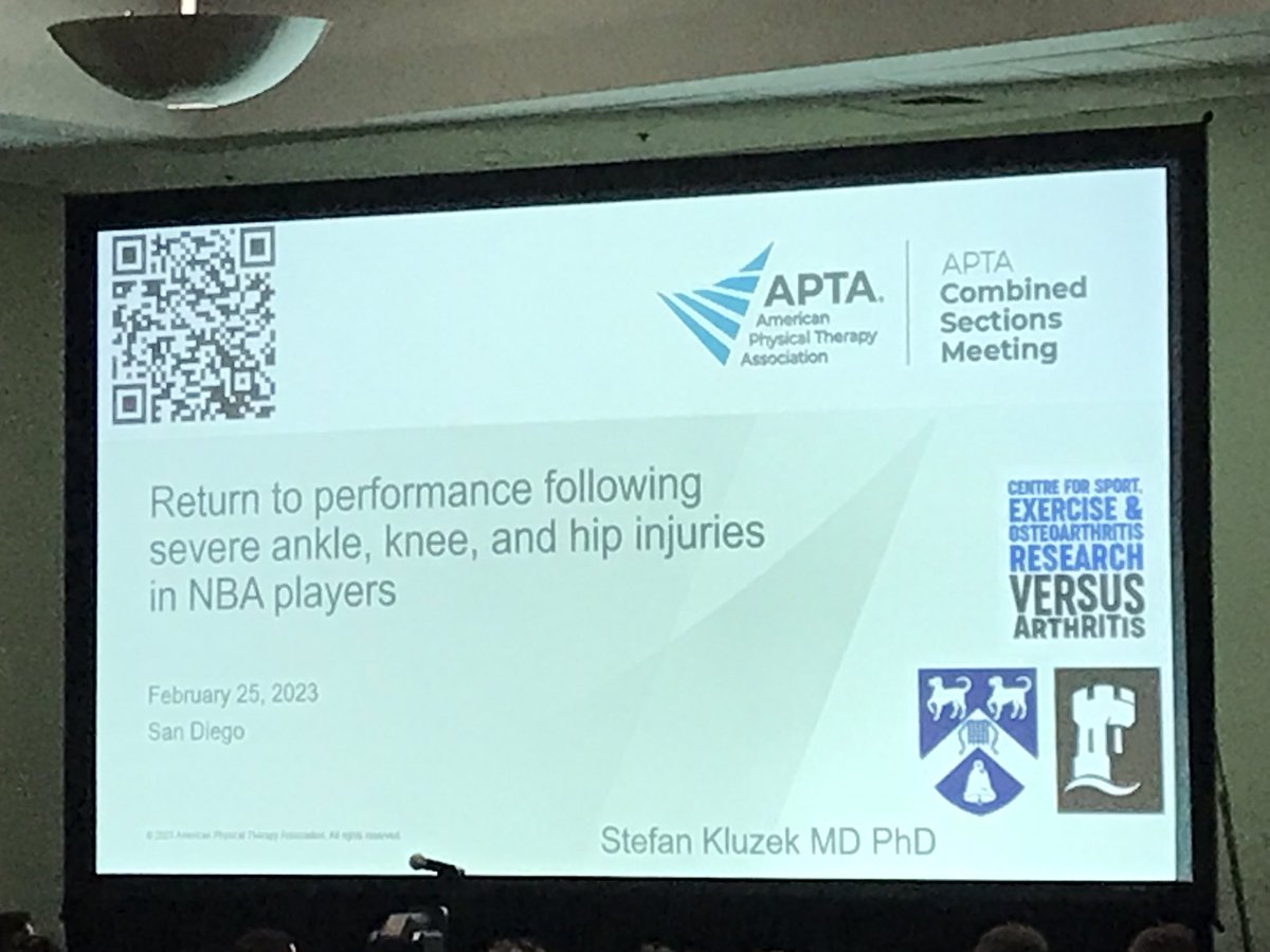 Basketball career length and performance reduced after severe LE injuries in NBA players <a href="/stefankluzek/">stefan qz</a> #CSM all code and data freely available with QR code in the picture