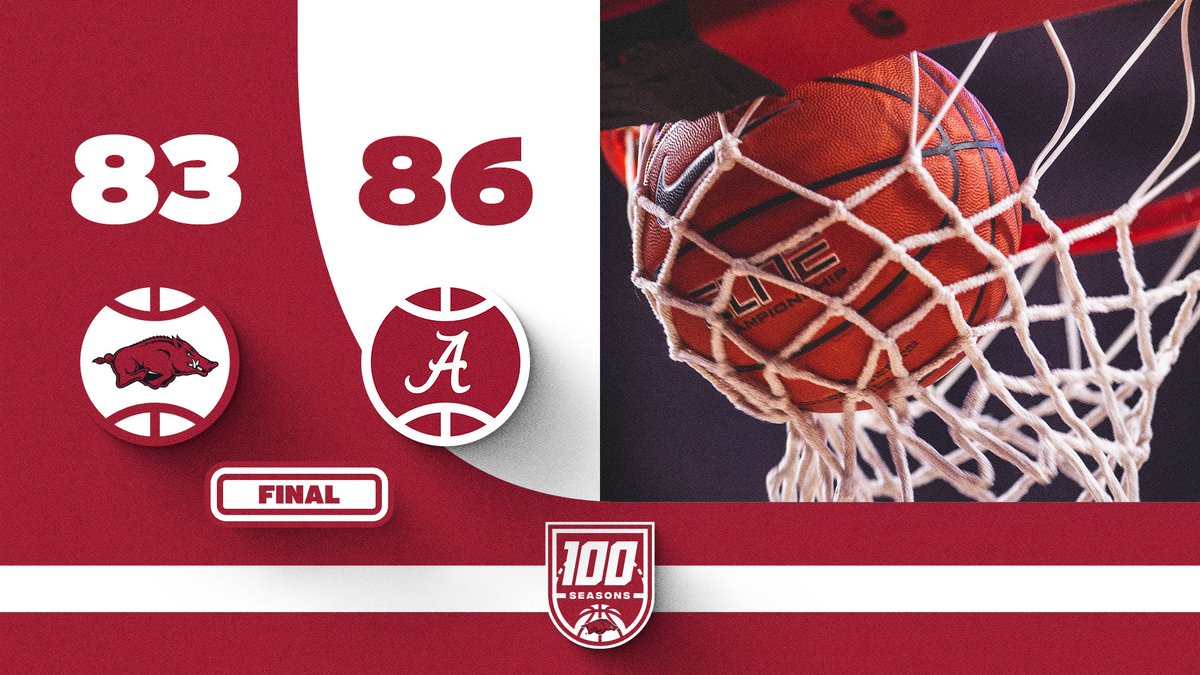 RazorbackMBB's tweet photo. Came up short https://t.co/4F4vGkm6xz