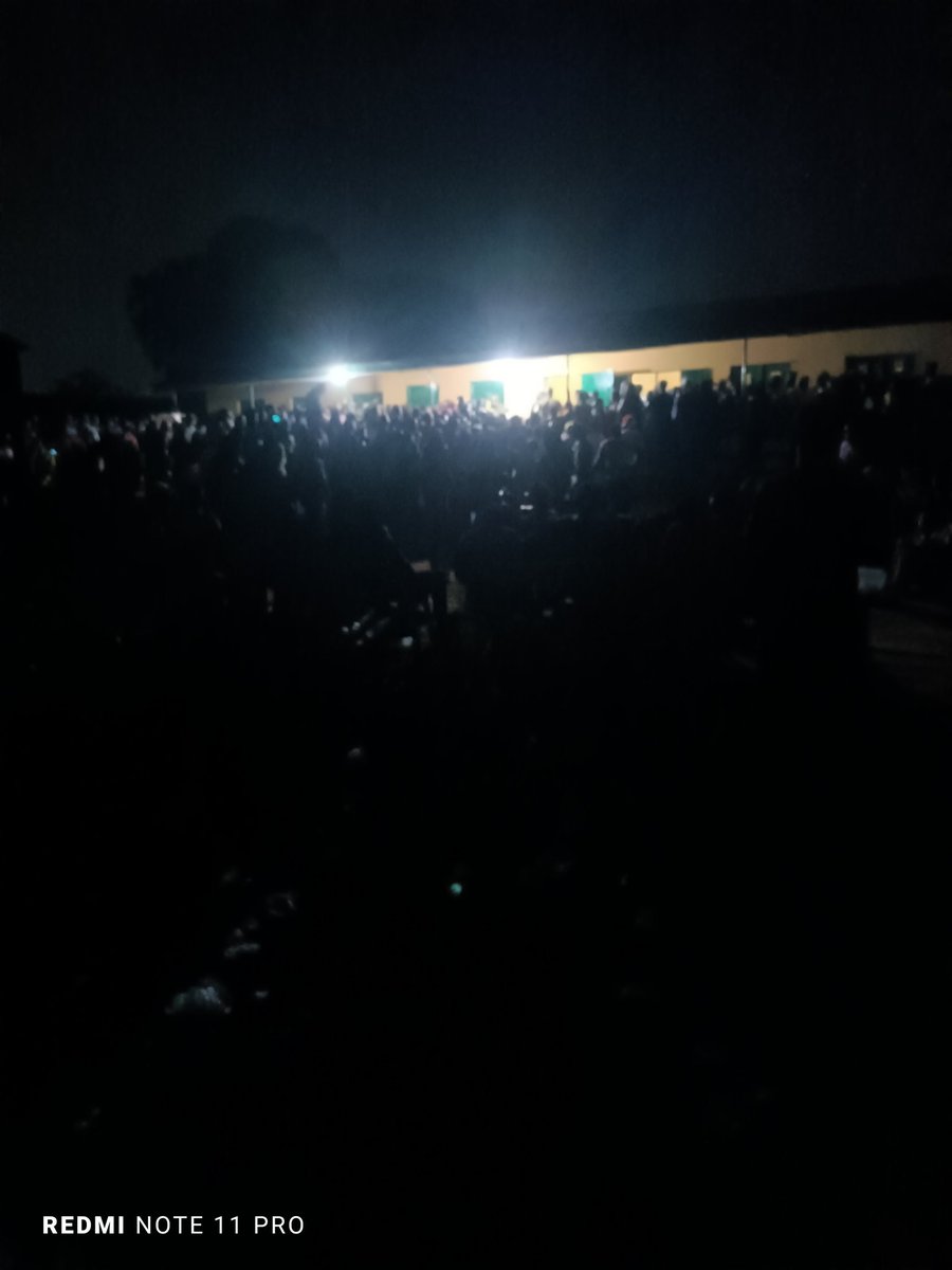 This picture was taken by 9:05pm...... we're still voting by 10:23pm 

We won't leave till everyone has voted and the votes counted. A unit in sabo Kaduna
Fully Obidient 
#NigeriaDecides2023 #NigerianElections2023 
Labour party
Kardashians
LP