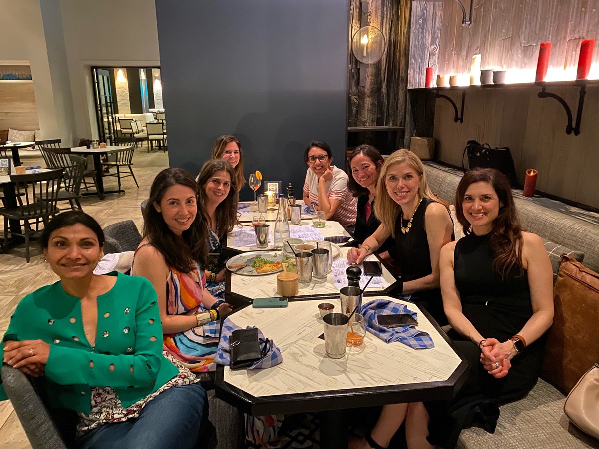 What happens when you get a table full of brilliant, energetic women in pediatric cardiology 🫀exchanging ideas and tips?! #magic #Cardiology2023 ⁦@ShaineMorris1⁩ ⁦<a href="/ShabPeyvandi/">Shab Peyvandi</a>⁩ ⁦@ShelleyMiyamoto⁩