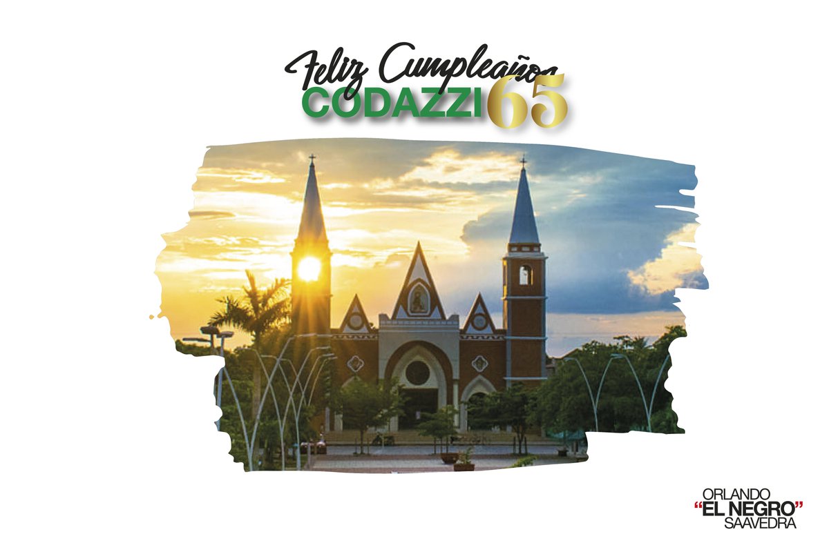 Un día como hoy, pero del año 1958, nuestro adorado y entrañable #Codazzi fue propuesto por la Gobernación del Magdalena para que fuera municipio y se segregara de Robles - La Paz. ¡Felicitaciones a este hermoso territorio, lleno de mujeres y hombres pujantes y de noble corazón!