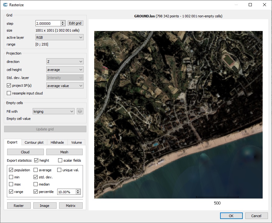 The latest 2.13.alpha version introduces the 'kriging' option in the Rasterize tool.