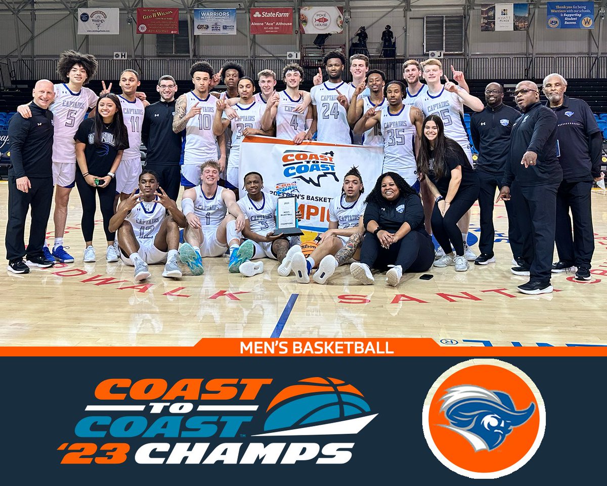 🏆𝟮𝟬𝟮𝟯 𝗖𝟮𝗖 𝗠𝗘𝗡’𝗦 𝗕𝗔𝗦𝗞𝗘𝗧𝗕𝗔𝗟𝗟 𝗖𝗛𝗔𝗠𝗣𝗜𝗢𝗡𝗦 🏆

Christopher Newport captures the 2023 C2C Men's Basketball Championship!

CNU (24-3) won its second straight and fifth overall league title.

🏀 C2CSports.com/MBB23

#C2CMBB // #Dare2Prepare