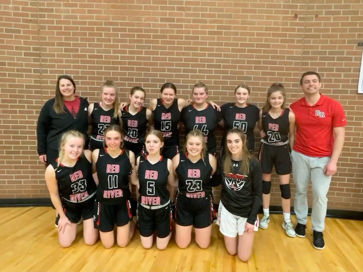 Riders take home the c-team championship with a 54-52 win over the Mustangs! Riders finish the year with an 18-2 record. Great season, ladies! #EAT