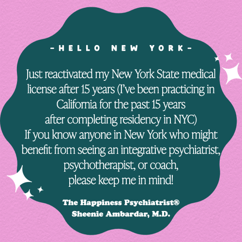 Telemedicine works 🌸 I'm excited to offer patients in California and NYC award-winning, concierge care from the comfort and privacy of their own homes 🌷

#mentalhealth #NYC #conciergemedicine