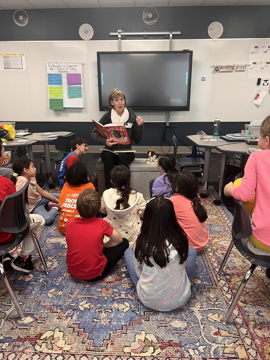 My scholars were thrilled to have a special guest come read to our class. We had such a good time. 📚<a href="/canSTEM/">Cannon Cubs</a> #readersareleaders