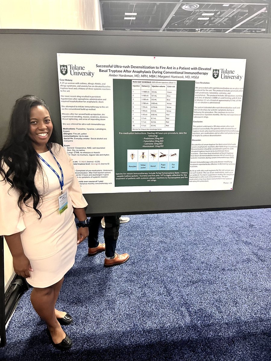 therealDrAmber's tweet photo. Back in my element, so exited to be presenting at #AAAAI23 https://t.co/2PpQSJvQ0X