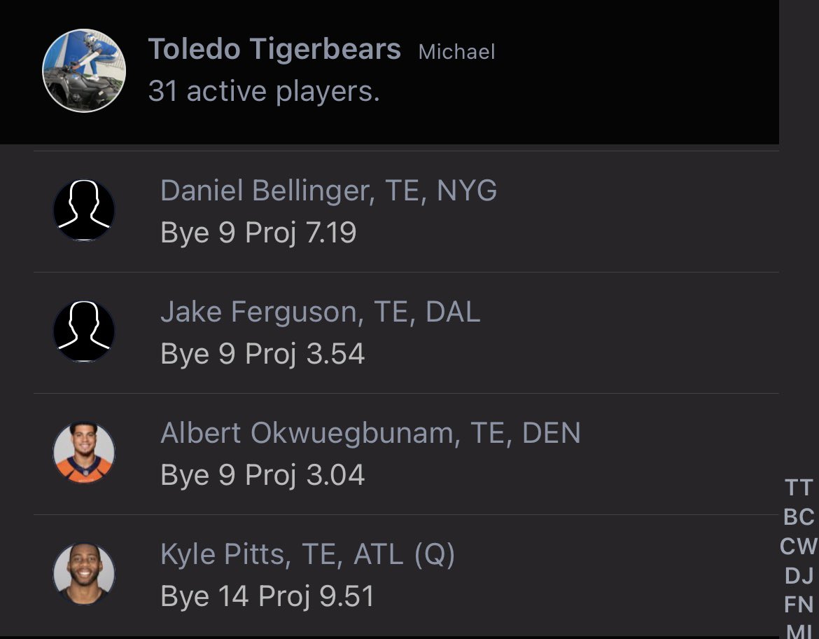 HearstyThirsty's tweet image. I completed a #tankforbijan and I’m happy w the direction . However I really want to #tankforcaleb and then give it a run. Notable picks 1.01, 1.03, 1.06, 1.08, 2.01 (10 team).