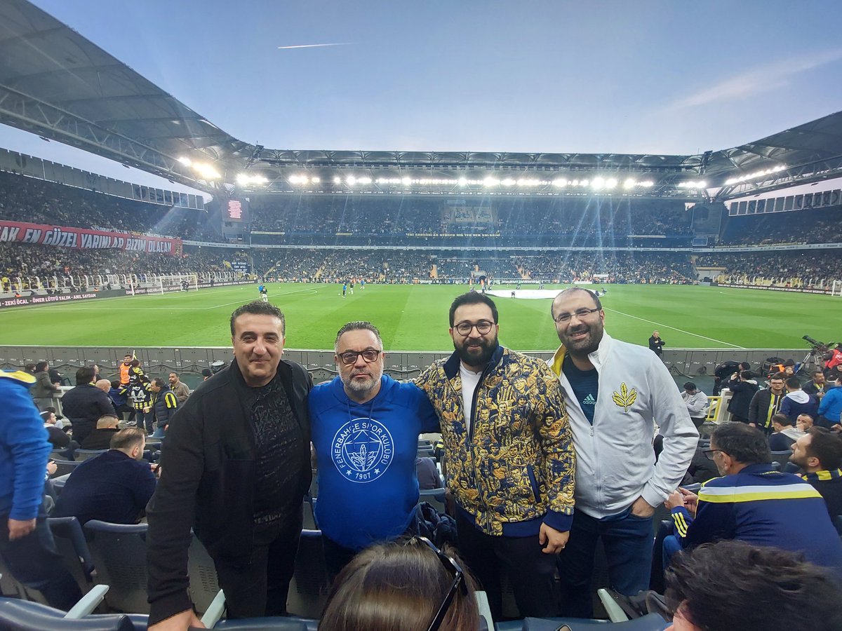 Muhteşem 4 lu mactayiz bugüne kadar birlikte izlediğiniz  hiç bir maçı kaybetmedik.