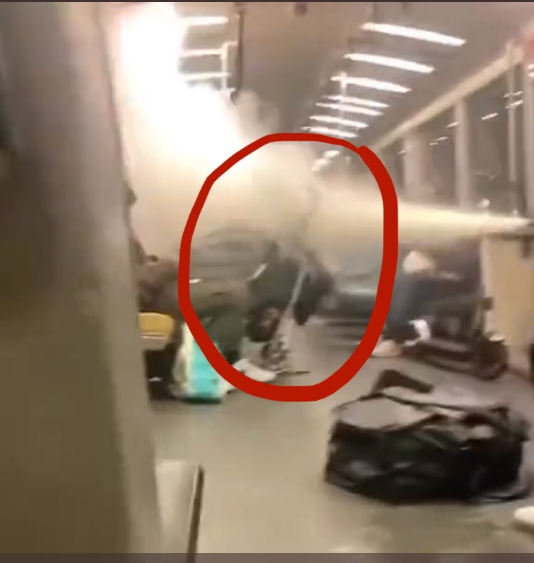 GuillyD's tweet photo. @JackPosobiec Is this a stroller with a child in it ?? That boi is wildin’ https://t.co/rEYS3Su1r8