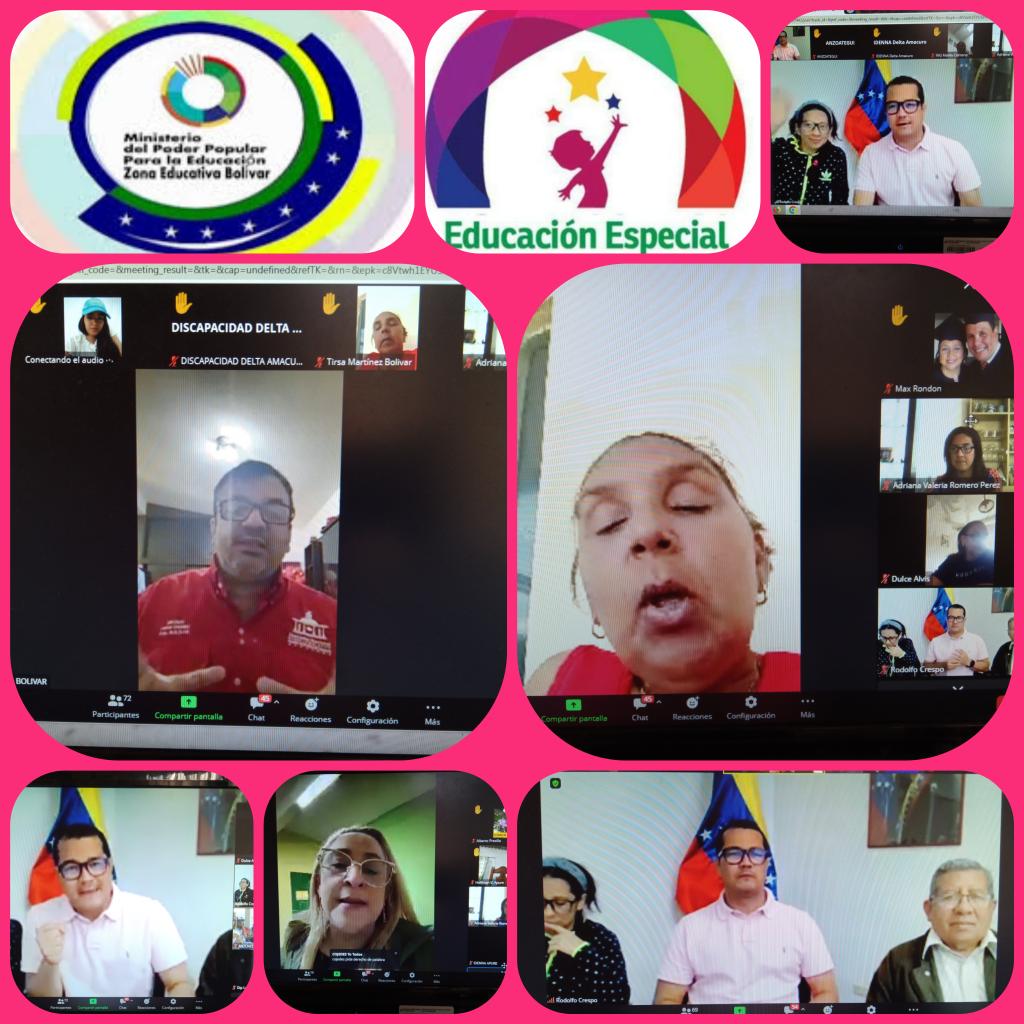 especialbol's tweet photo. Estado Bolívar.Presente en la Videoconferencia sobre la Consulta Pública del Proyecto de Ley de Atención Integral para las Personas con Trastorno del Espectro Autista. @amarcanopsuv @MPPEDUCACION @_LaAvanzadora @NorisSotoF @NicolasMaduro @briqui05 @Asamblea_Ven @gtorodelara https://t.co/nYg5x1PXam