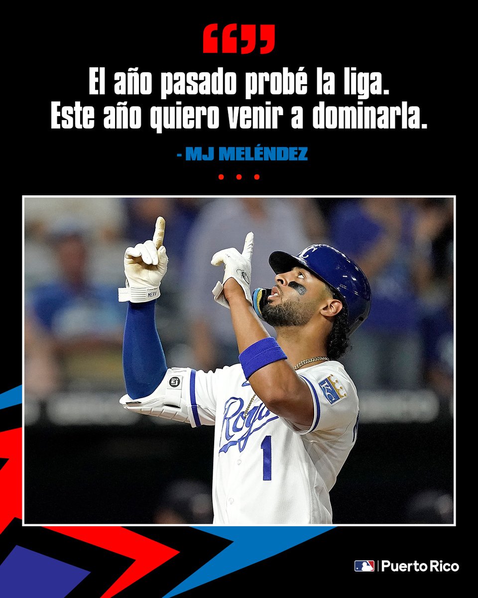 MLBPuertoRico's tweet photo. ¡Este es el año de MJ! 🇵🇷 https://t.co/KB3DYD85NA