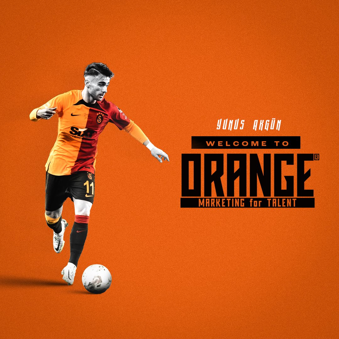 orangemft's tweet photo. 💥 New member of our family… @yunusakgun17 

Succesful winger of Galatasaray and Turkish National Team Yunus Akgün.

Welcome to Orange MFT ✴️ https://t.co/JQJvevlvfz
