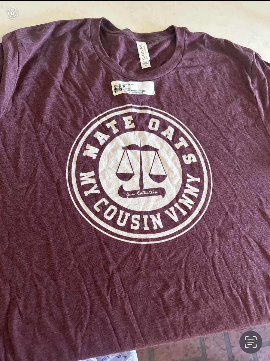 Got it last night for my B-day. Nate Oats. My Cousin Vinny. <a href="/JonRothstein/">Jon Rothstein</a>  #itspreads