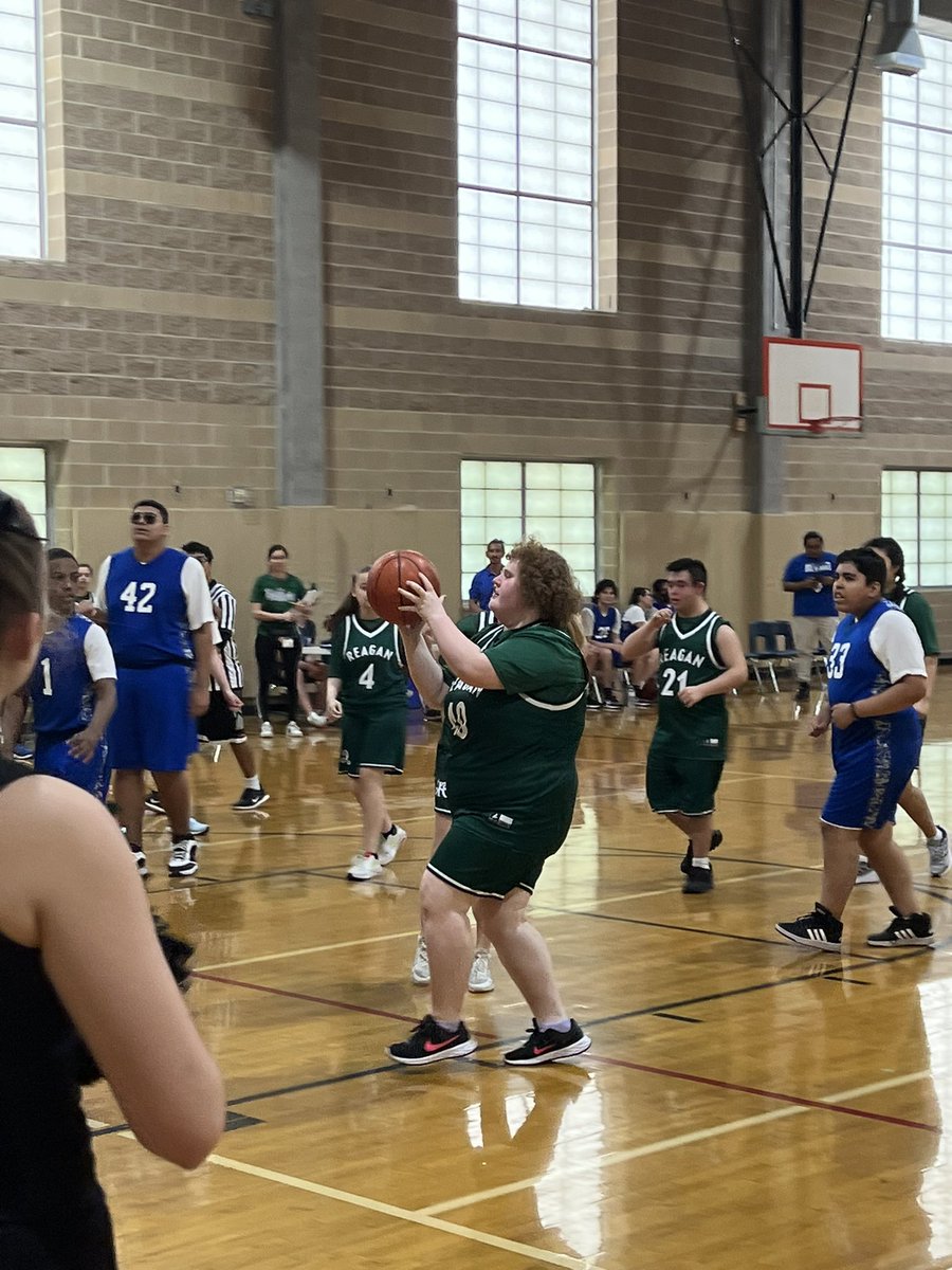 DrR_RHS's tweet photo. Special Olympics: Reagan Silver Basketball team shines at today’s tournament! #reaganwayrhs https://t.co/pqZxJJCx4R