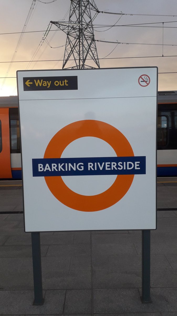 therichastill's tweet image. Time for a bit of #Overground action with a trip to London's newest station.
Hello Barking Riverside 👋