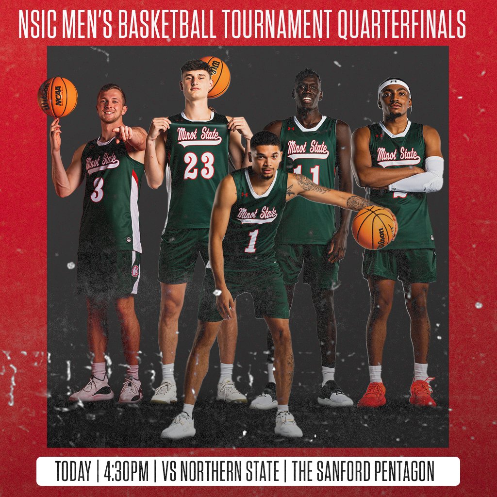 MSUBeaversMBB's tweet photo. 🚨NSIC QUARTERFINALS🚨
We tip-off in the 2nd round of the NSIC Men's Basketball Tournament today at 4:30 against Northern! Make sure you tune in below!
📺: https://t.co/qPh5wp8lWy
📊: https://t.co/5lNyrxMiLe

#BuildTheDam | #OnwardBeavers https://t.co/wntmMLtjAD