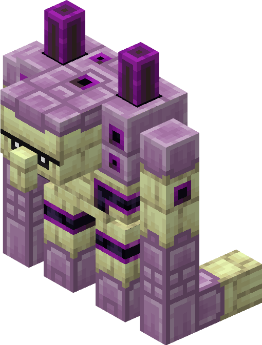 ItsTominecraft's tweet photo. Another Golem I Have Made, Meet The Void Clastered Golem, A Protector Of The End Citadel

Also The Comparison Between The Void Clastered Golem With Squall Golem.

#Minecraft #MinecraftDungeons #Blockbench https://t.co/2JnkuyiOUd
