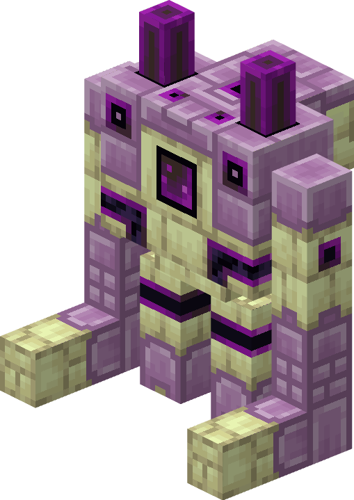 ItsTominecraft's tweet photo. Another Golem I Have Made, Meet The Void Clastered Golem, A Protector Of The End Citadel

Also The Comparison Between The Void Clastered Golem With Squall Golem.

#Minecraft #MinecraftDungeons #Blockbench https://t.co/2JnkuyiOUd
