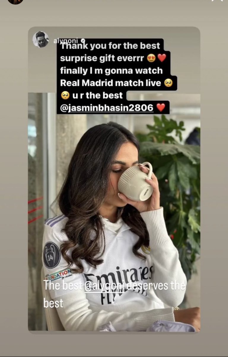 One best plus another best makes the best and perfectly imperfect #JasLy .. always be the best together <a href="/AlyGoni/">Aly Goni</a> <a href="/jasminbhasin/">Jasmine bhasin</a> ♥️♥️♥️♥️😘🧿🧿🧿♾ #AlyGoni #JasminBhasin