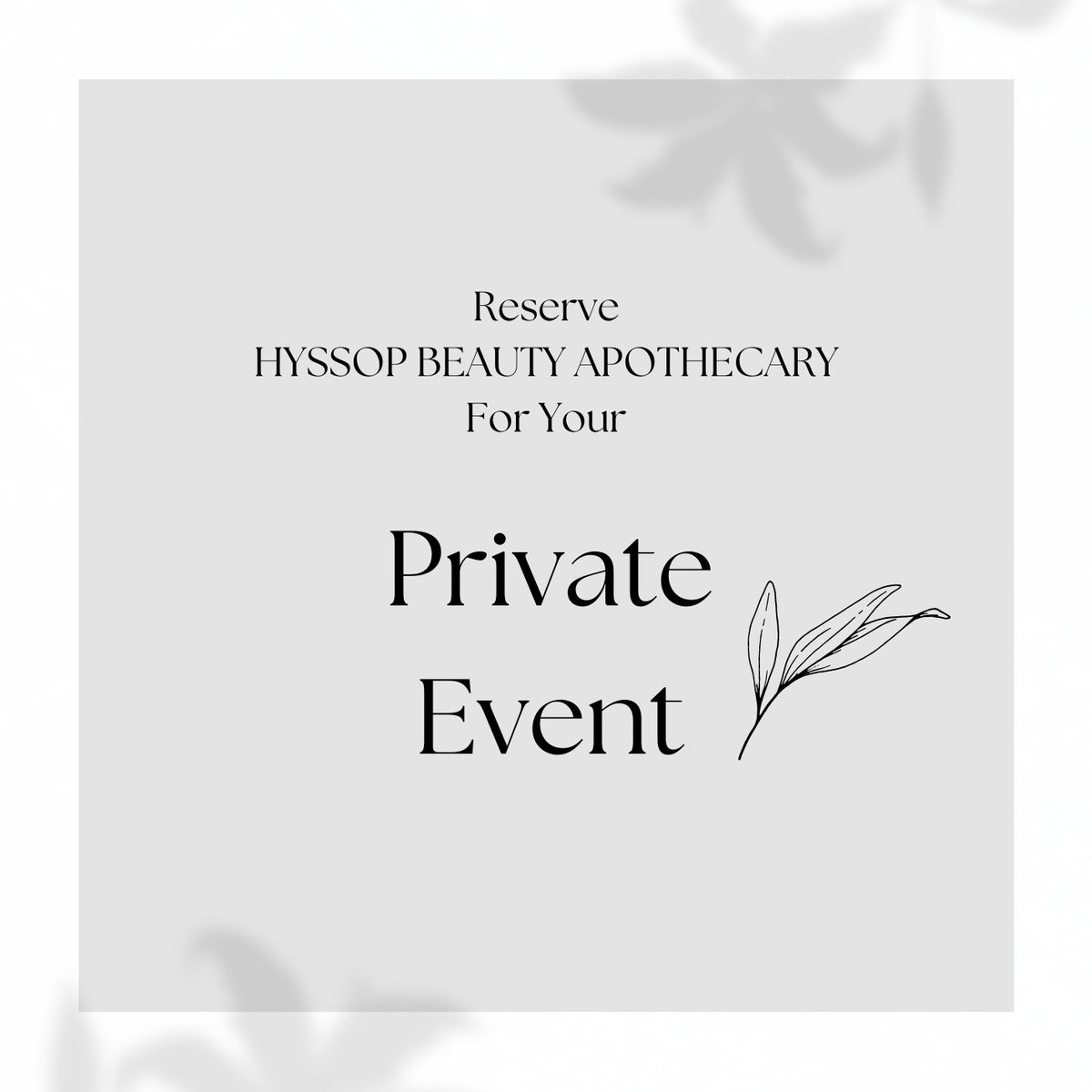 #SUNDAYFUNDAY HAVE A #PRIVATEEVENT AT THE #APOTHECARY!

Book now & create your own products from our menu-a #fun & #unique experience! We have many Sundays open this Spring to host a Private Event at our Nutley Apothecary! Check out our site for more details and how to reserve!