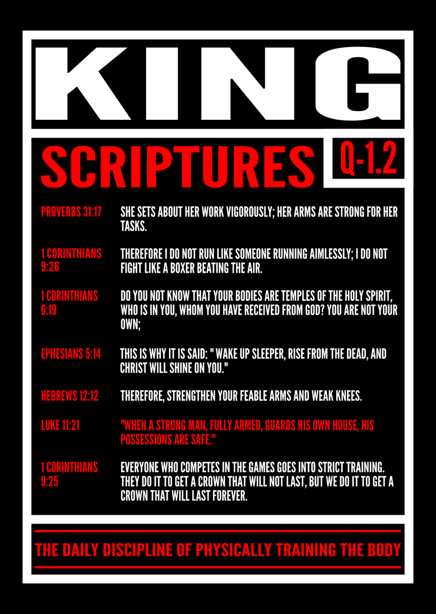 F3Smokies's tweet photo. Next week's F3 Q Source: Q1.2 The King 👑
The Daily Discipline Of Physically Training The Body 🏋️♂️
The King podcast 🎙️https://t.co/XAkaKuW51C
Get the freshest scoop on all things QSource here ➡️ https://t.co/Ixkvcu6Apa
#f3 #f3qsource #f3smokies #f3nation https://t.co/e7dAPDRAFn