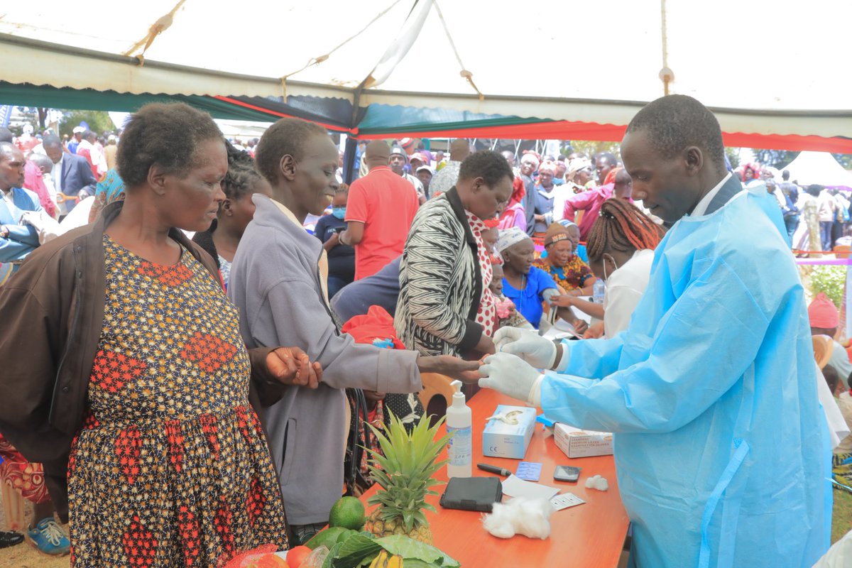 rotichwisley's tweet photo. Today we launched our Wards free medical screening at Kapkoi health center,Kamariny Ward.

I would like to appreciate Bishop Dominic Kimengich and the National Syndemic Diseases Control Council formerly NACC for their support that made the exercise a success. https://t.co/v0b2Ds0lRR