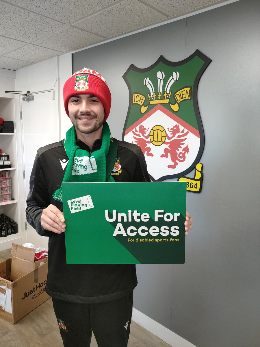 OfficialDLOWAFC's tweet image. Our retail staff @Wrexham_AFC celebrating @lpftweets #UniteForAccess