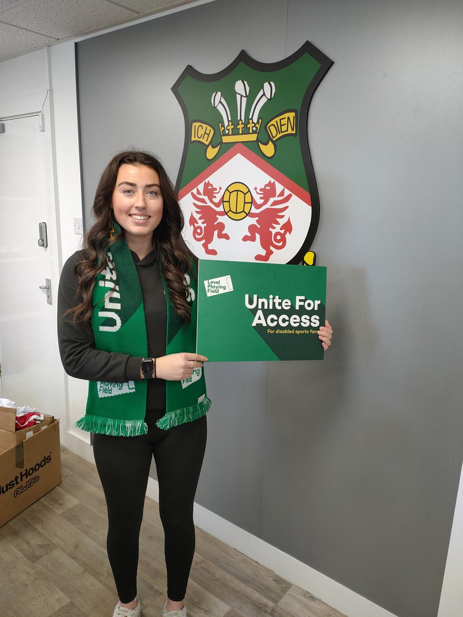 OfficialDLOWAFC's tweet image. Our retail staff @Wrexham_AFC celebrating @lpftweets #UniteForAccess