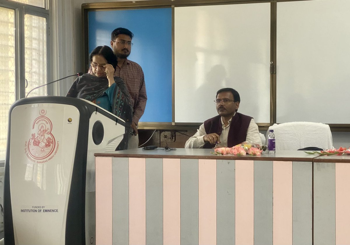DrSandeepKumar7's tweet photo. Inaugural Function of the One Week Workshop on “Soft Skills for Professional Excellence” (3rd Batch) organised by the Task Force for Leadership and Skill Development, Faculty of Social Sciences, BHU, Varanasi #vcbhu #deanfssbhu #probhu #moe #registrarbhu https://t.co/evlrfmAnDB
