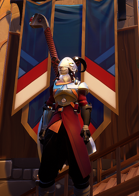 BuildingVincent's tweet photo. @LionSuitGames @PlayDauntless IDK why but i have gotten so attached to this outfit lol! thanks for the chance. https://t.co/bvdNeKcHQQ